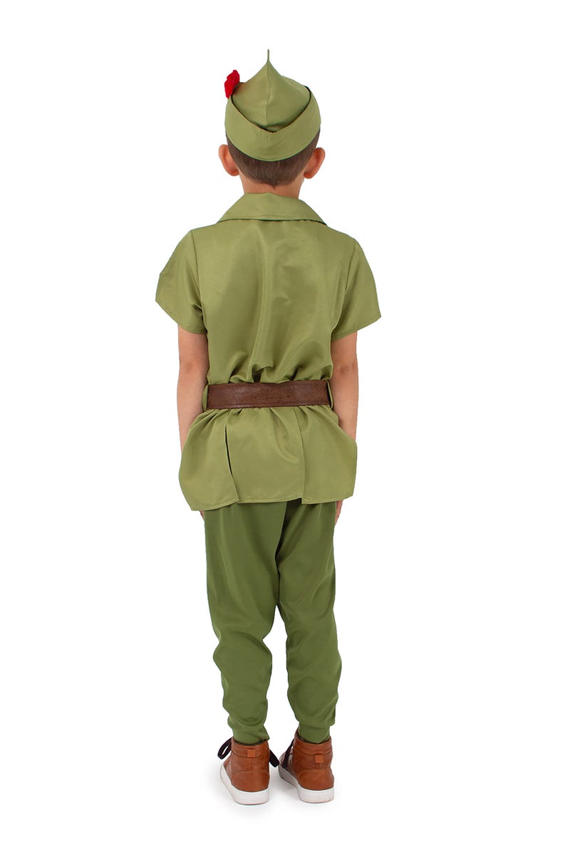 Little Adventures Child Peter Pan Costume (Medium Age 3-5) - Machine Washable Child Pretend Play and Party Costume - Image 4